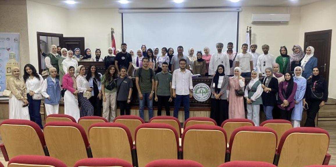 الزيتونة” تستقبل طلاب المجلس العربي للتدريب والابداع الطلابي”